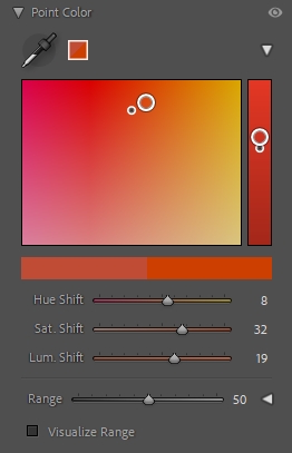 Point Color Red